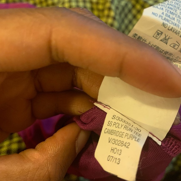 Purple Old Navy Fitness Shirt - Picture 6 of 6